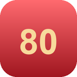 80M logo